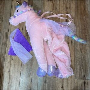 Unicorn Dress Up Play EUC 2-4yr olds